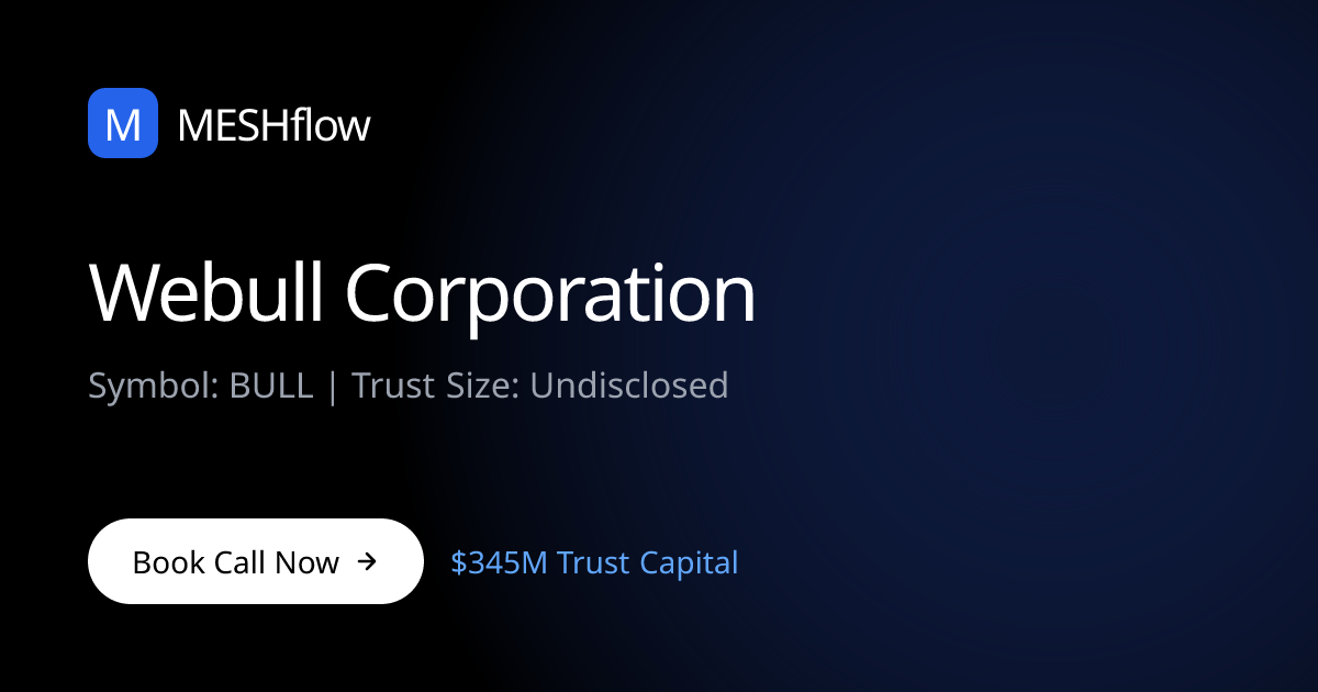 Webull Corporation (BULL) | Meshflow