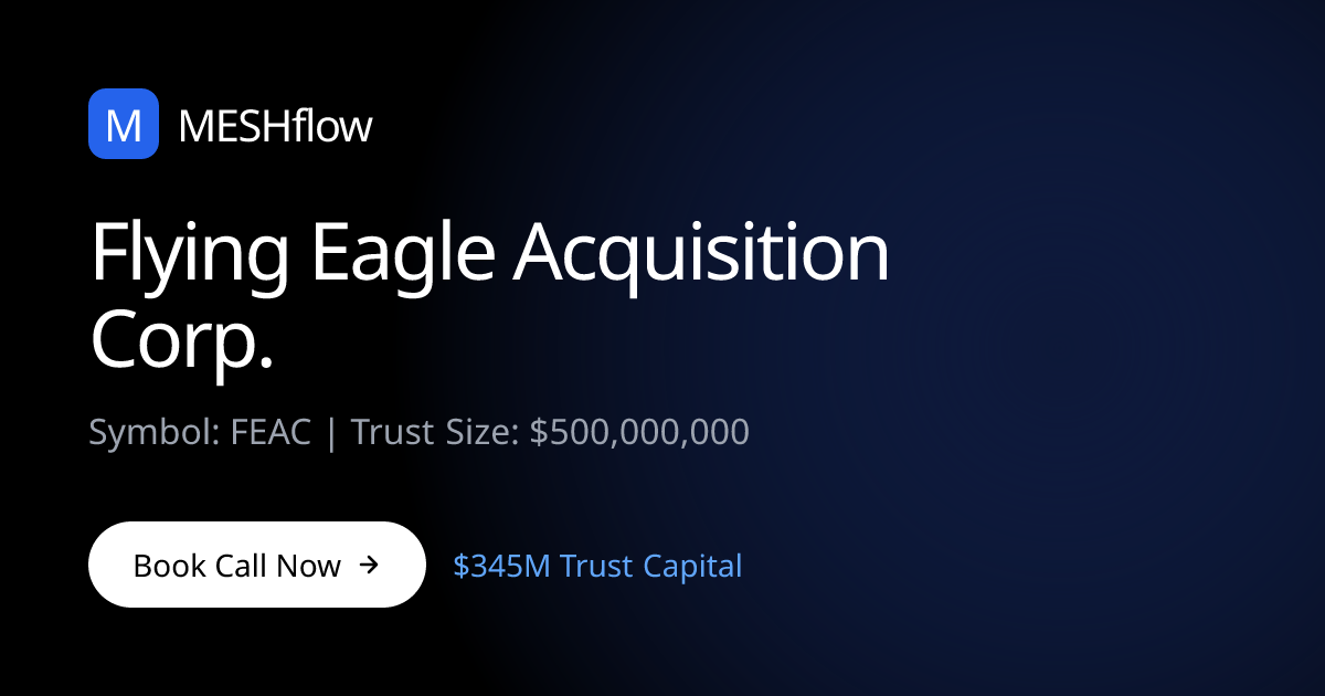 Flying Eagle Acquisition Corp. (FEAC) | Meshflow